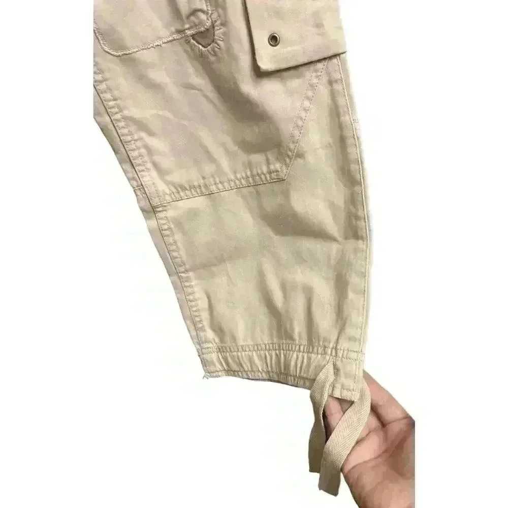 Lauren Jeans Company Ralph Lauren Khaki Women's Size 8 Paratrooper Cargo Pants - Picture 7 of 10